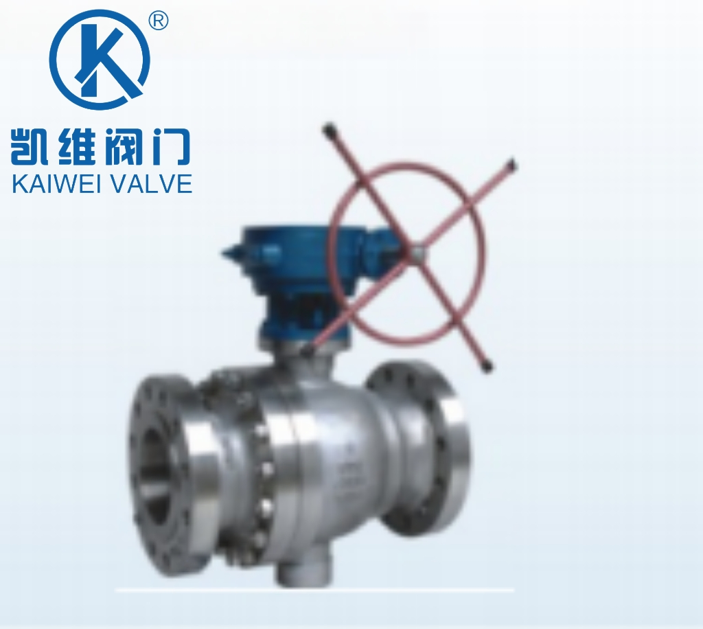 Casted Trunnion Mounted or Floating Stainless Steel Ball Valve