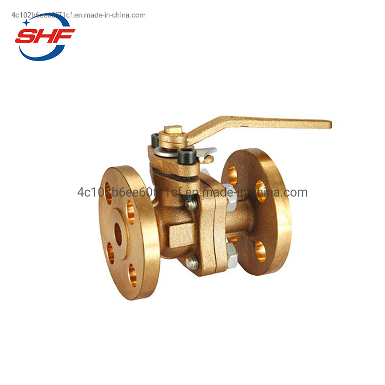 Chinese Manufacture API 6D 3 Way Bronze Ball Balve for Sea Water