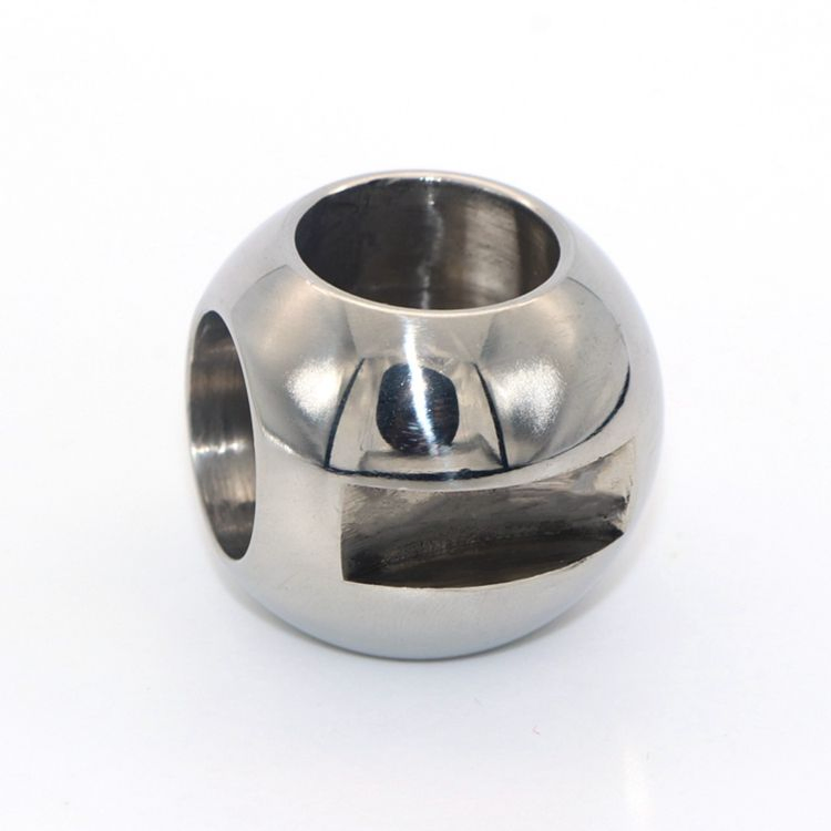 Popular Product Casting Discharge Metal Hollow Small Metal Valve Ball Accessories