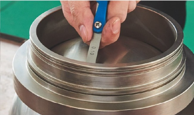 ASTM A105 A182 F304 Soft Ball Valve Seat Rings with PTFE Devlon Peek Insert