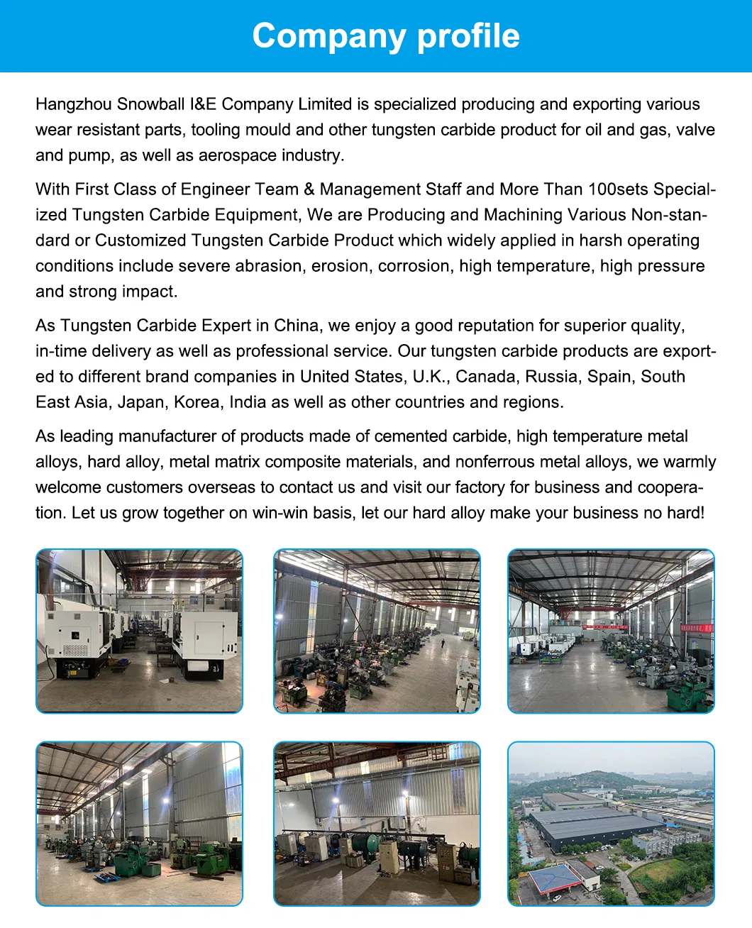 Quality Control Equipment