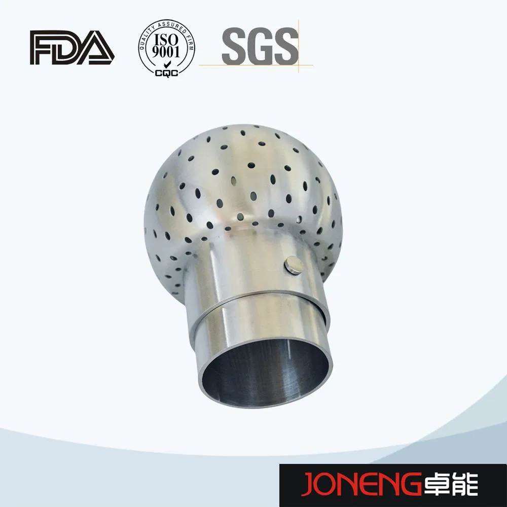 High Pressure Joneng Stainless Steel Food Compact Processing Welded Fixed Cleaning 3 Way Ball Valve Price Wenzhou Vavula (JN-CB2002) Made in China