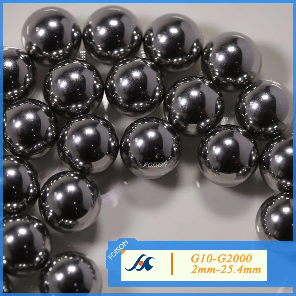 Large High Precision 6.35mm AISI 304 316 420 440 Nail Polish Solid Bearing Chrome Carbon Stainless Steel Rotary Cleaning Valve Steel Balls
