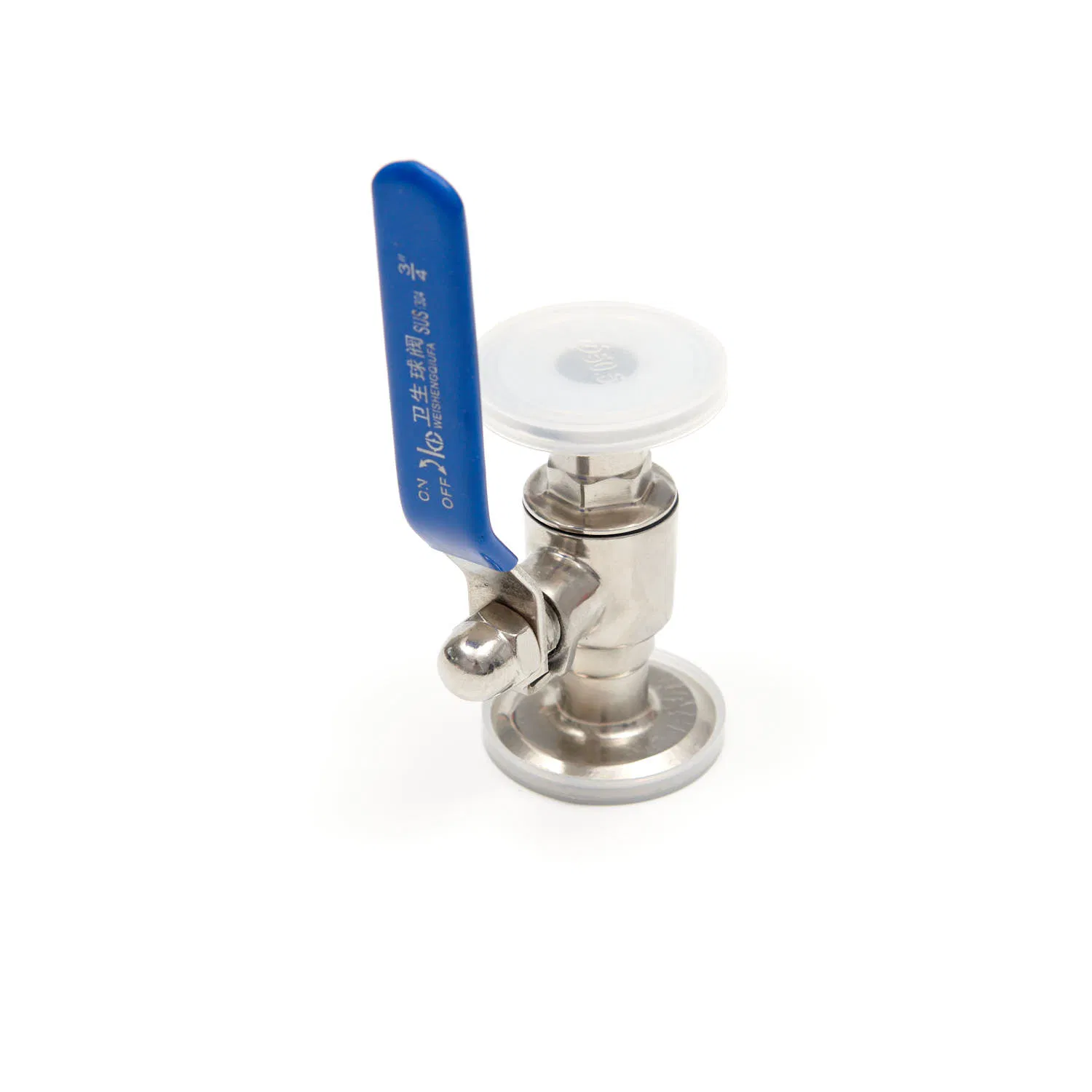 2PC Full Port Stainless Steel Flange Ball Valve with ISO5211 Mounting Pad Class150 Ss