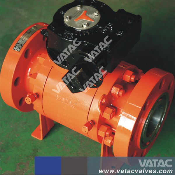RF Forged Steel Electric Trunnion Mounted Ball Valve