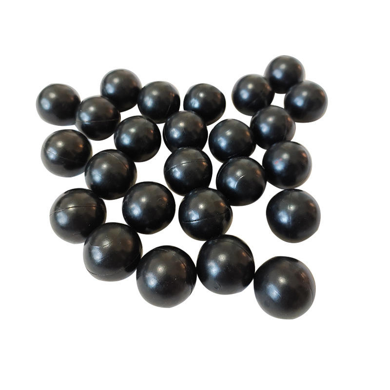 Heavy-Duty Solid Rubber Ball - High Density for Industrial Valves, Bearings &amp; Machinery Components