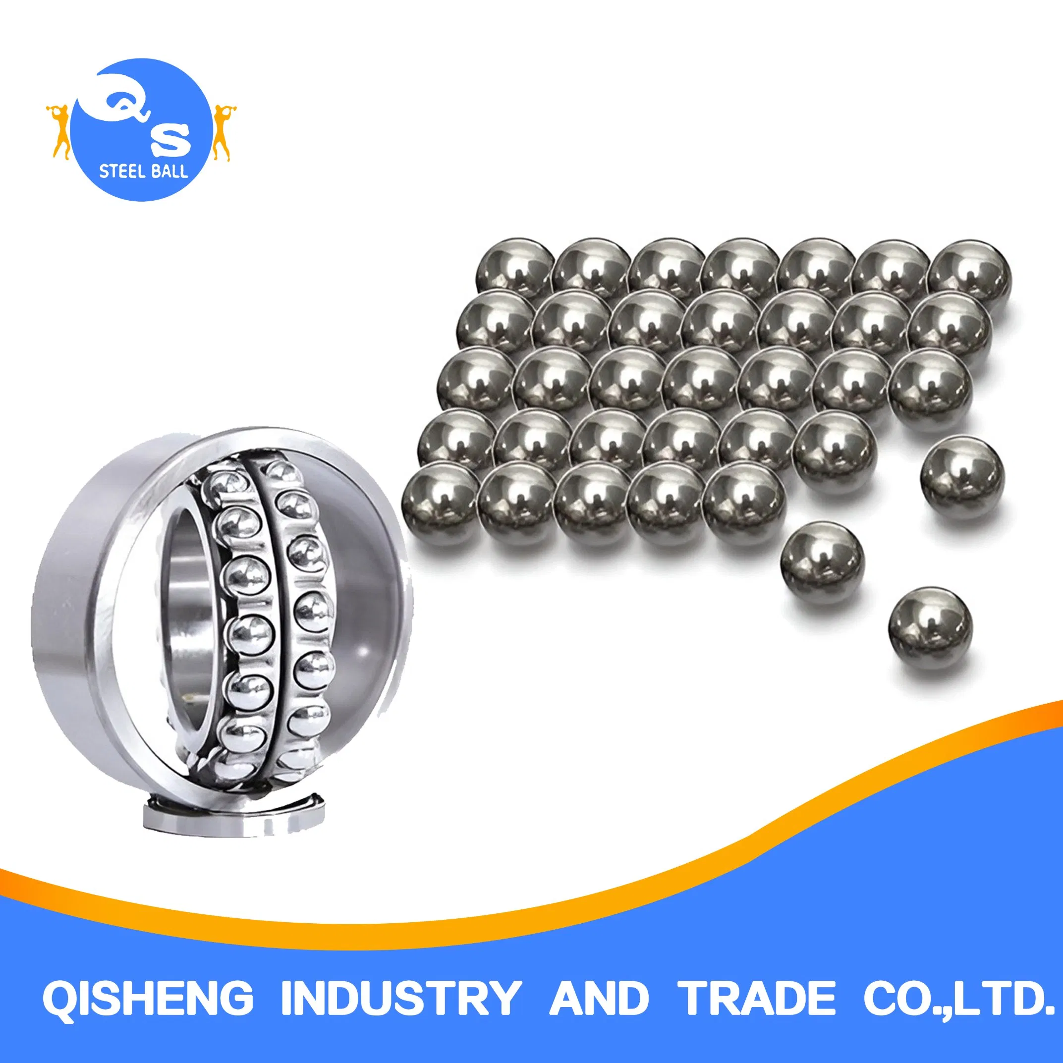 Factory Supply Customized G500 G1000 AISI1010 Carbon Steel Ball Bearing Ball Solid Metal Ball for Bicycle/Cast/Rail/Drawer Slide/Valve/Wheel Caster Steel Ball