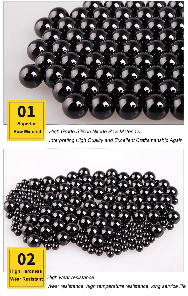 Industrial Ceramic Ball Specification