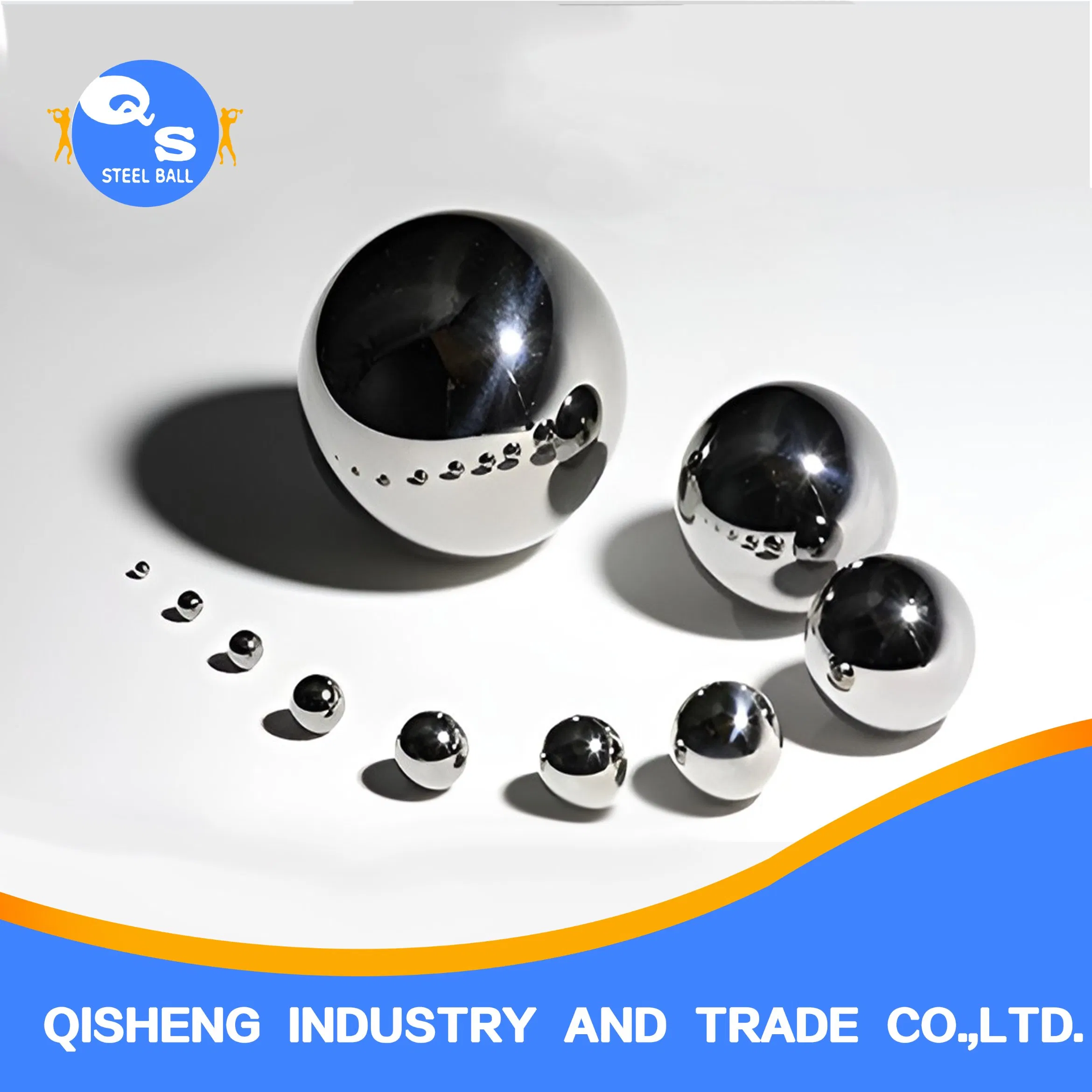 Factory Supply Customized G500 G1000 AISI1010 Carbon Steel Ball Bearing Ball Solid Metal Ball for Bicycle/Cast/Rail/Drawer Slide/Valve/Wheel Caster Steel Ball