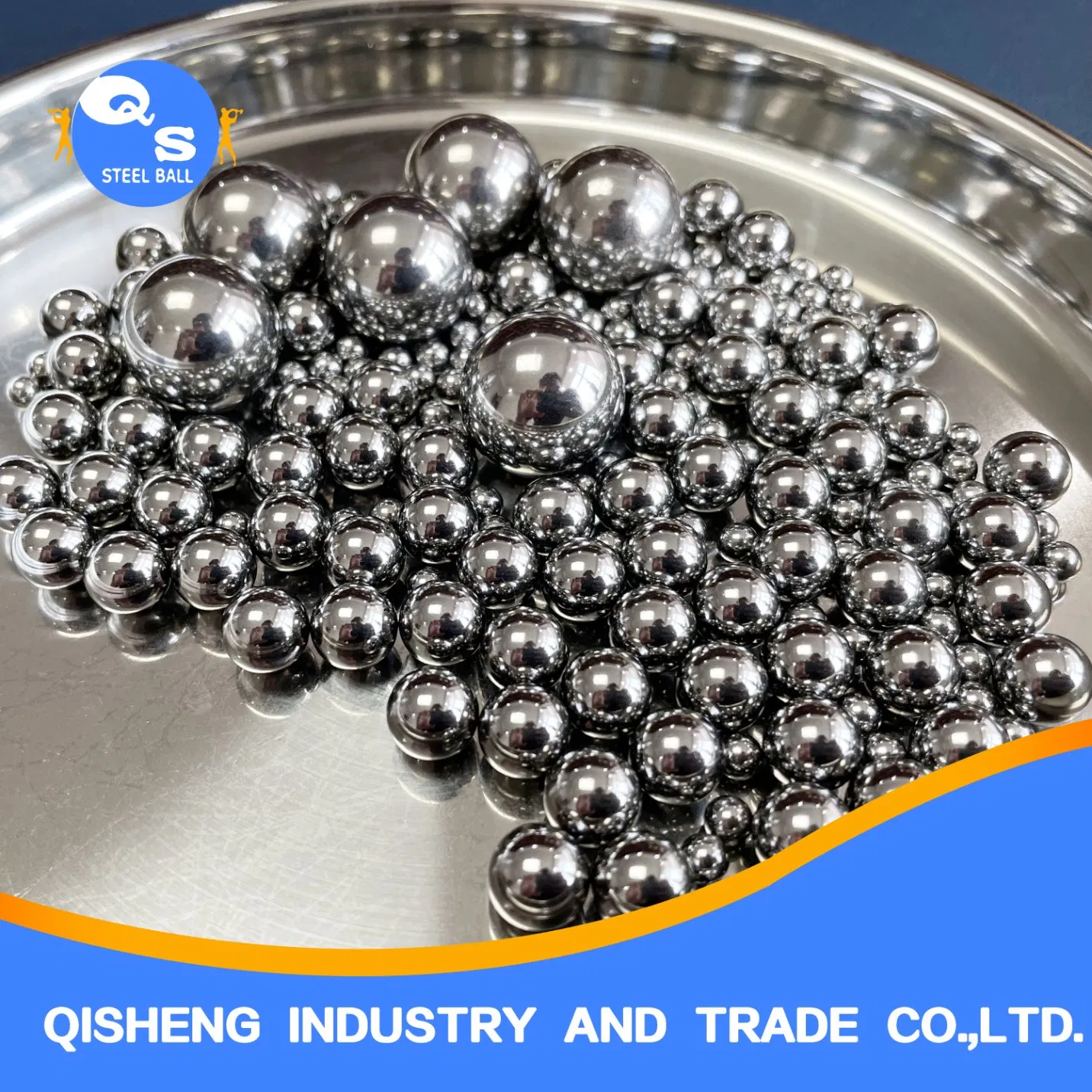 Factory Supply Customized G500 G1000 AISI1010 Carbon Steel Ball Bearing Ball Solid Metal Ball for Bicycle/Cast/Rail/Drawer Slide/Valve/Wheel Caster Steel Ball