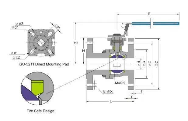 Trunnion Mounted Ball Valve 3