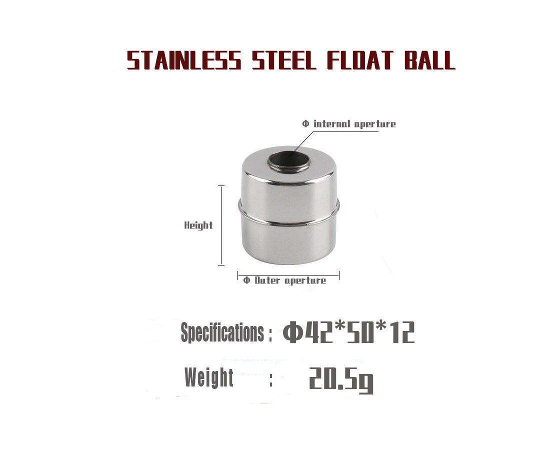 Steel Magnetic Float Balls Accessories Ball Float Switch for Steamer 42*50*12