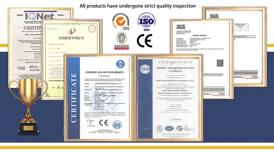 ISO SGS Certificates