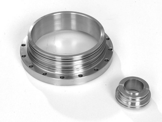 ASTM A105 A182 F304 Soft Ball Valve Seat Rings with PTFE Devlon Peek Insert