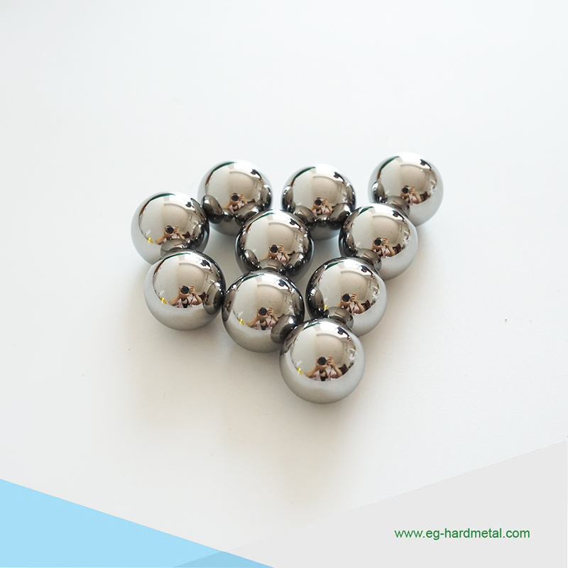 Trunnion Ball Valve Alloy Ball Bearing Cemented Tungsten Carbide Ball Floating Ball