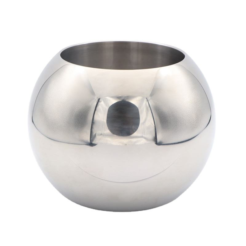 Manufacture DN40 Stainless Steel 304 Floating Straight Through Valve Ball