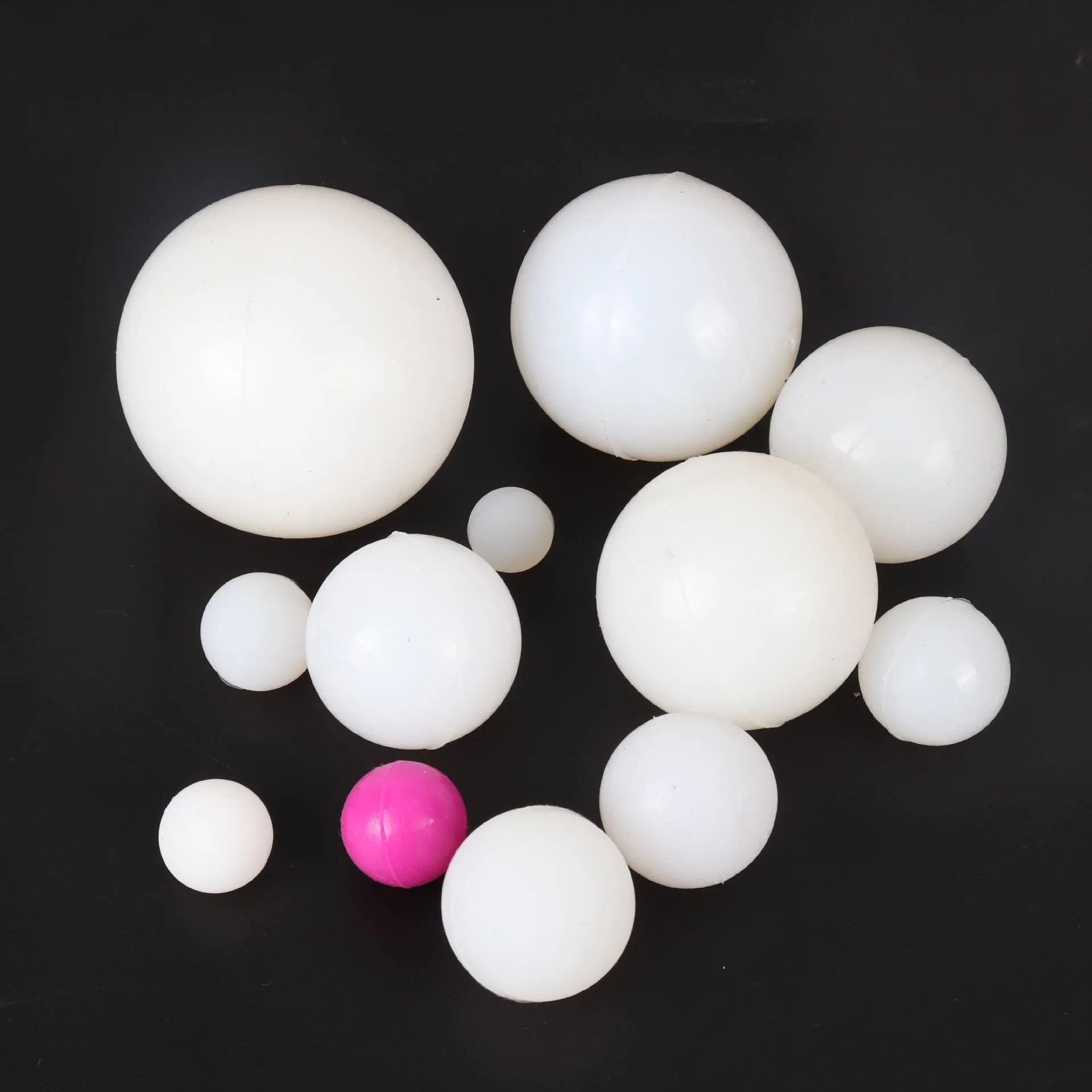 Heavy-Duty Solid Rubber Ball - High Density for Industrial Valves, Bearings &amp; Machinery Components