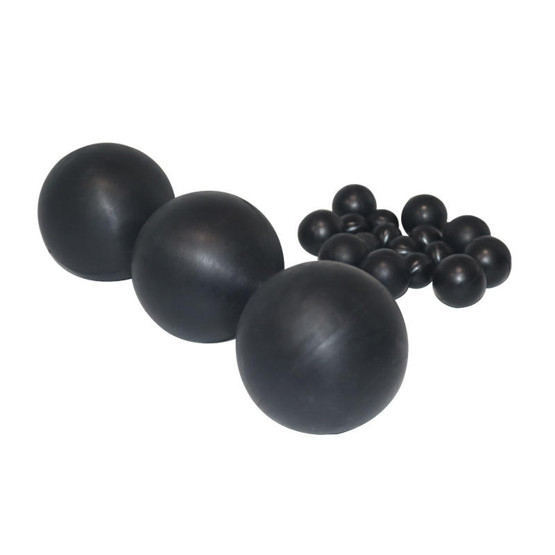 Heavy-Duty Solid Rubber Ball - High Density for Industrial Valves, Bearings &amp; Machinery Components