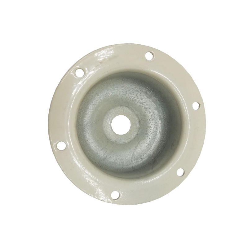 Float Ball Valve Cover Iron with The White Layer