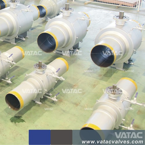 Forged Hydraulic Pneumatic Trunnion Mounted Full Welded Ball Valve