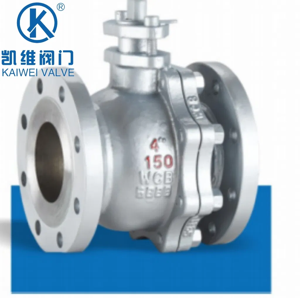 Casted Trunnion Mounted or Floating Stainless Steel Ball Valve