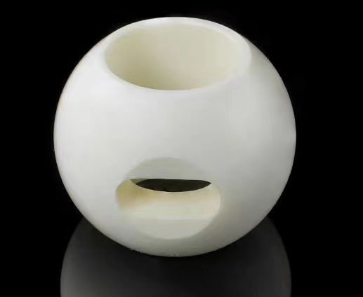 Durable Flow Control Zirconia Ceramic Ball Valve for Efficient Piping