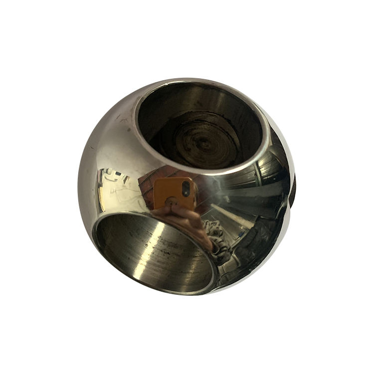 Three Way Valve Ball DN15-DN50 304 Floating Straight Through Valve Ball