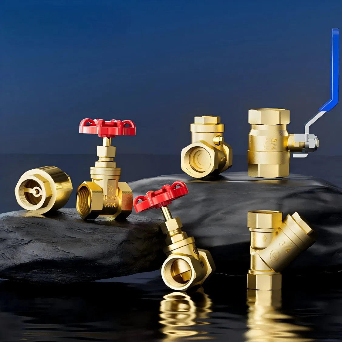 Saige Various Mini Ball Valve Stainless Steel Floating Straight Through Valve Ball