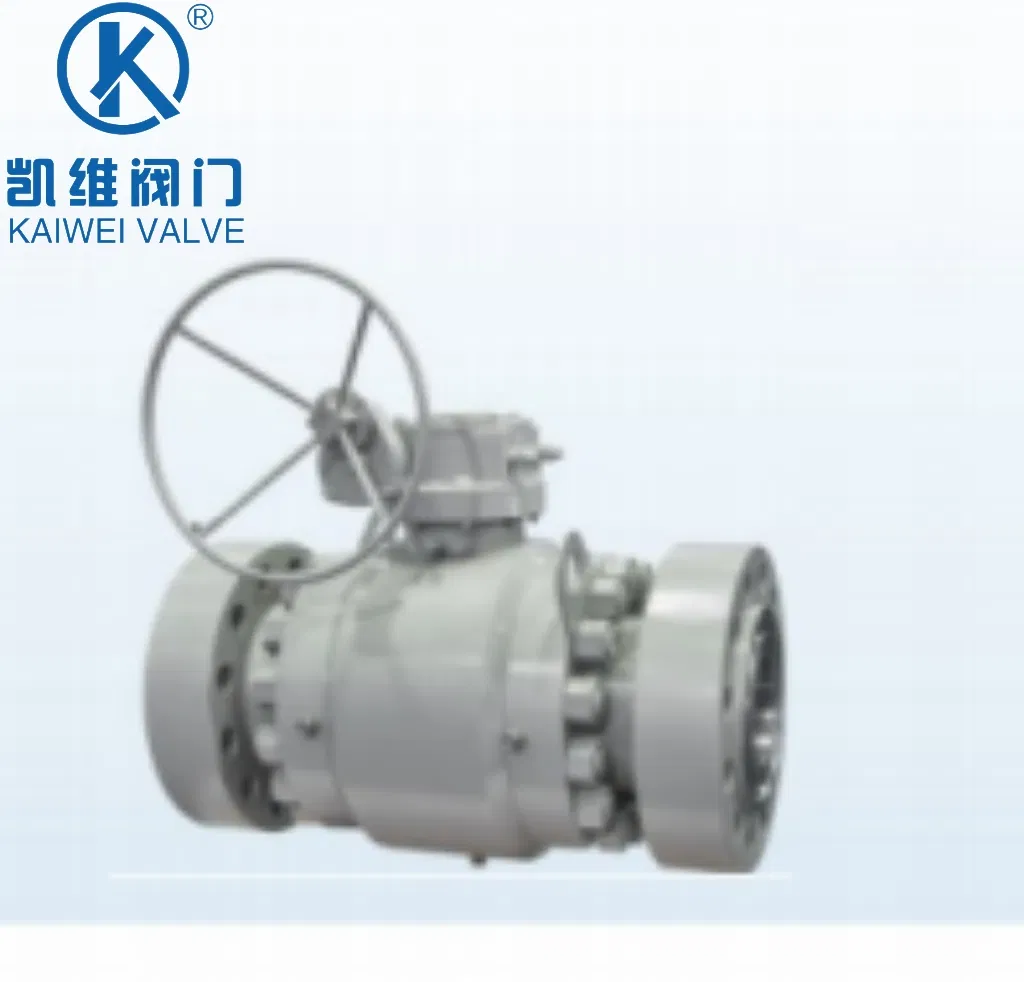 Class 150 to 2500 Lb Three Pieces Forged Trunnion Mounted Ball Valve