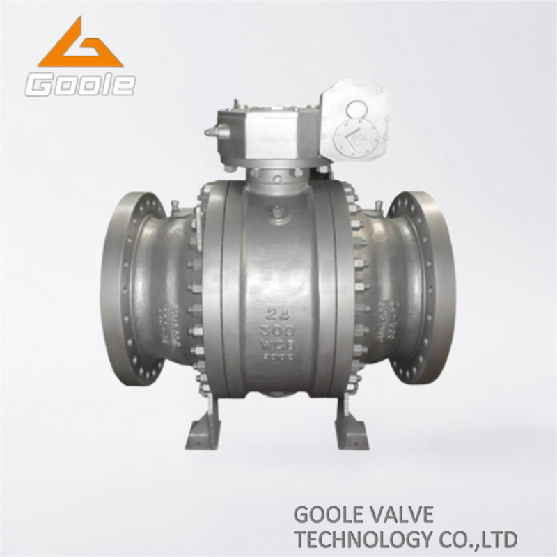 3PCS High Pressure Trunnion Mounted Ball Valve