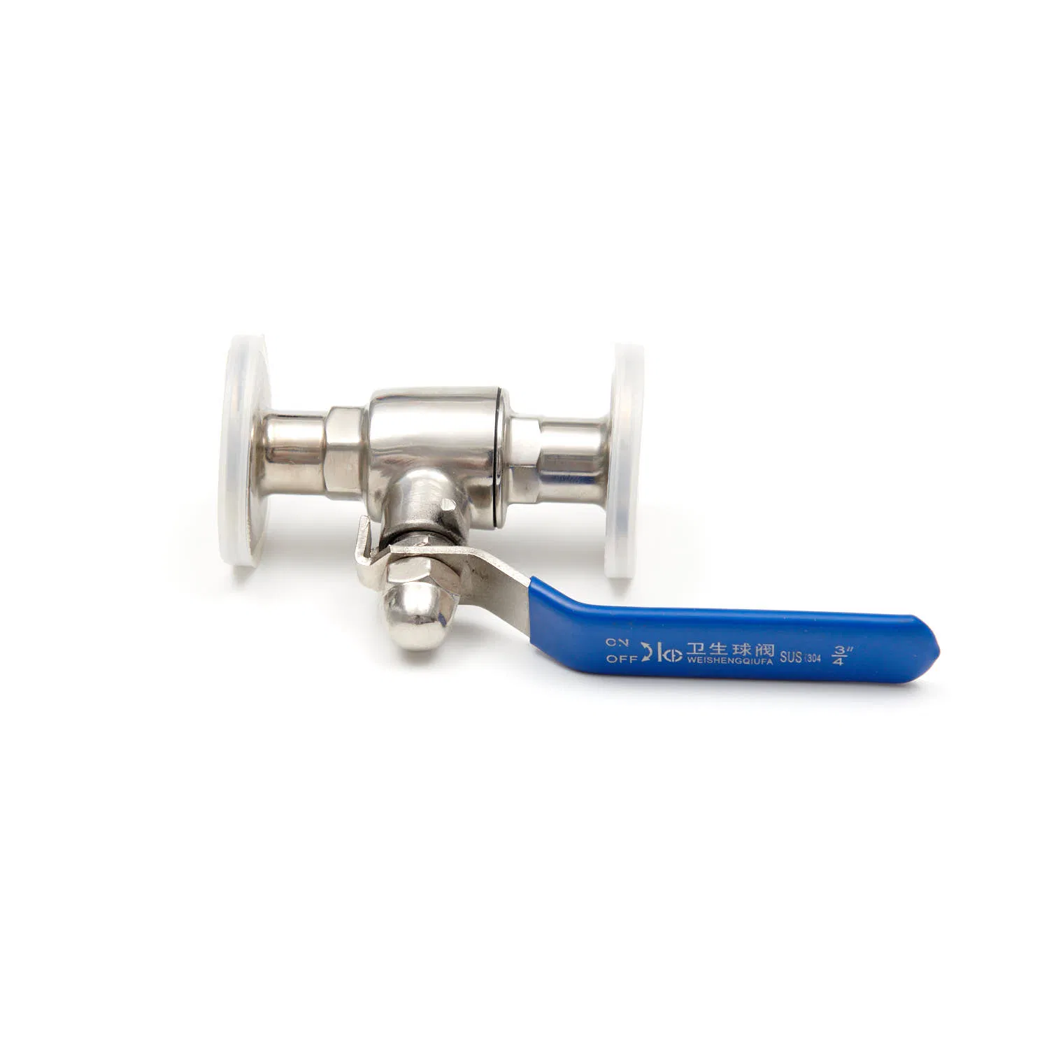 2PC Full Port Ss Ball Valve with ISO5211 Pad, Class150