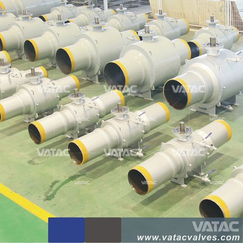 Forged Hydraulic Pneumatic Trunnion Mounted Full Welded Ball Valve