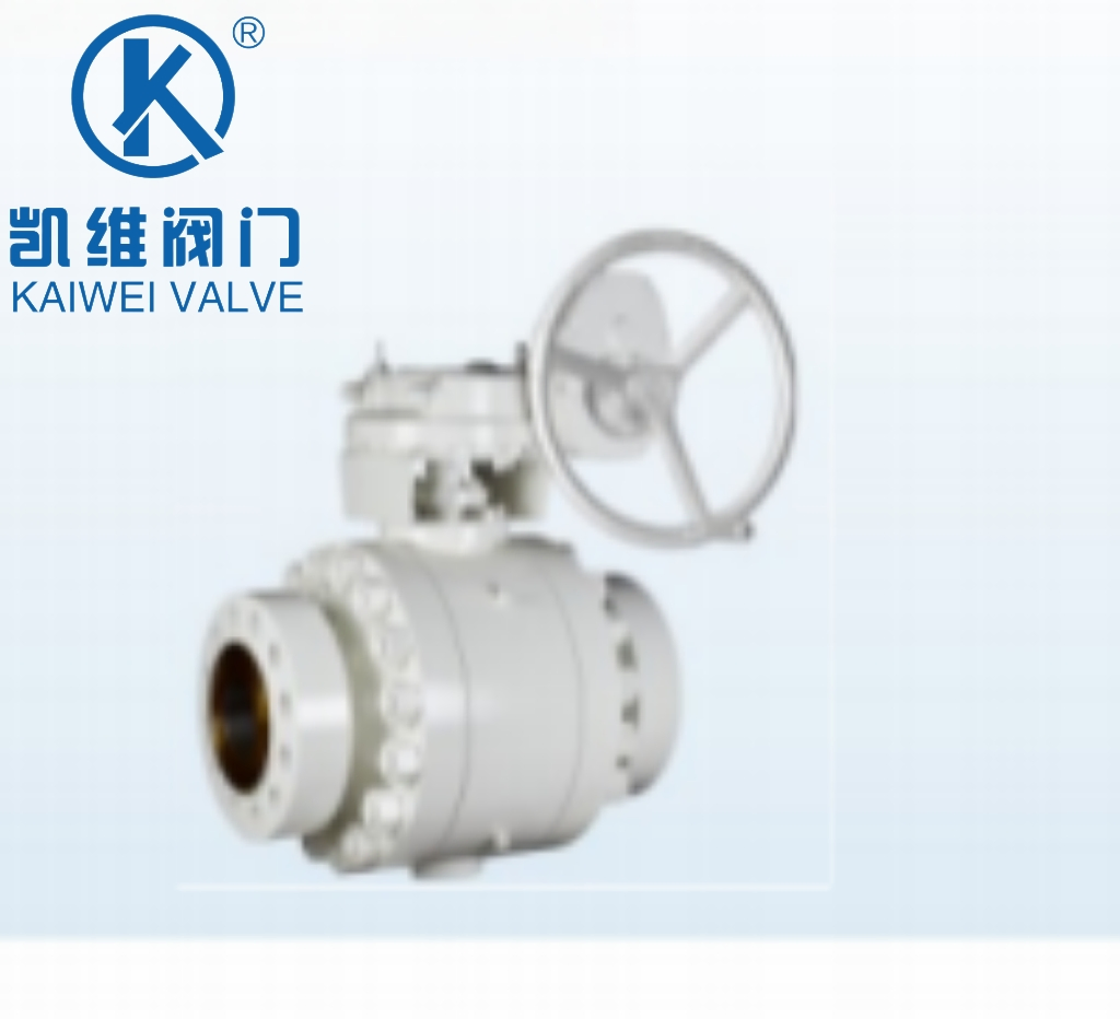 Class 150 to 2500 Lb Three Pieces Forged Trunnion Mounted Ball Valve