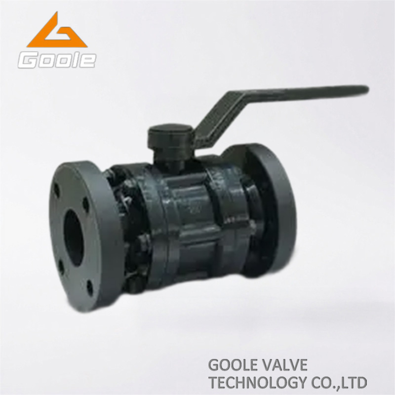 Three Pieces Manual Ceramic Lined Floating Ball Valve