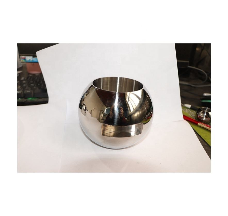 201 Stainless Steel Valve Ball Floating Straight Through Valve Ball