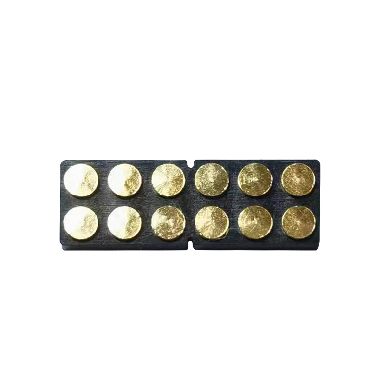 OEM 12 pin Spring Loaded Pogo pin Connector Plain Base Type Manufacturers, Factory
