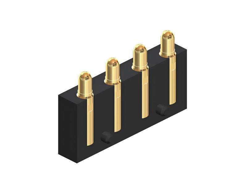 ODM Side mounted Pogo Pin connector, patch type spring pin connector Manufacturers, Factory