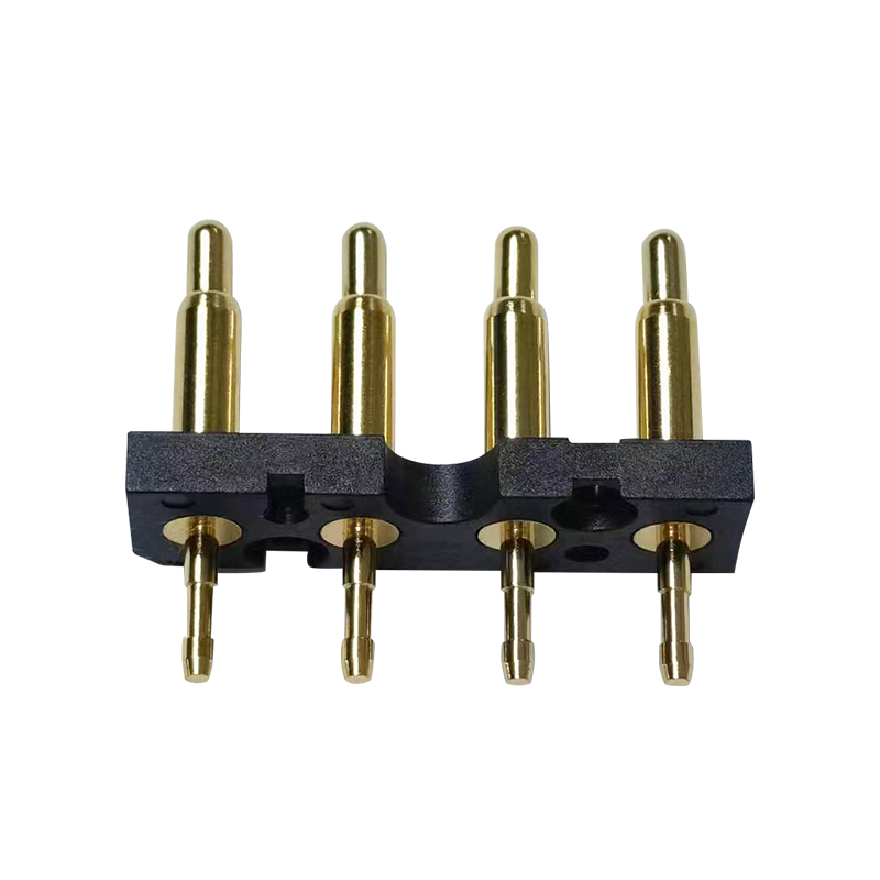 OEM 4 Pin Plug-in Type Single Row Pogo Pin Connector Manufacturer, Manufacturers