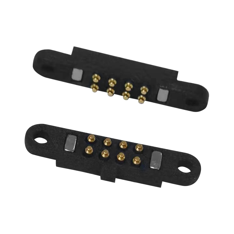Custom 8 Pin Magnetic Pogo pin USB C Connector Manufacturer, Supplier