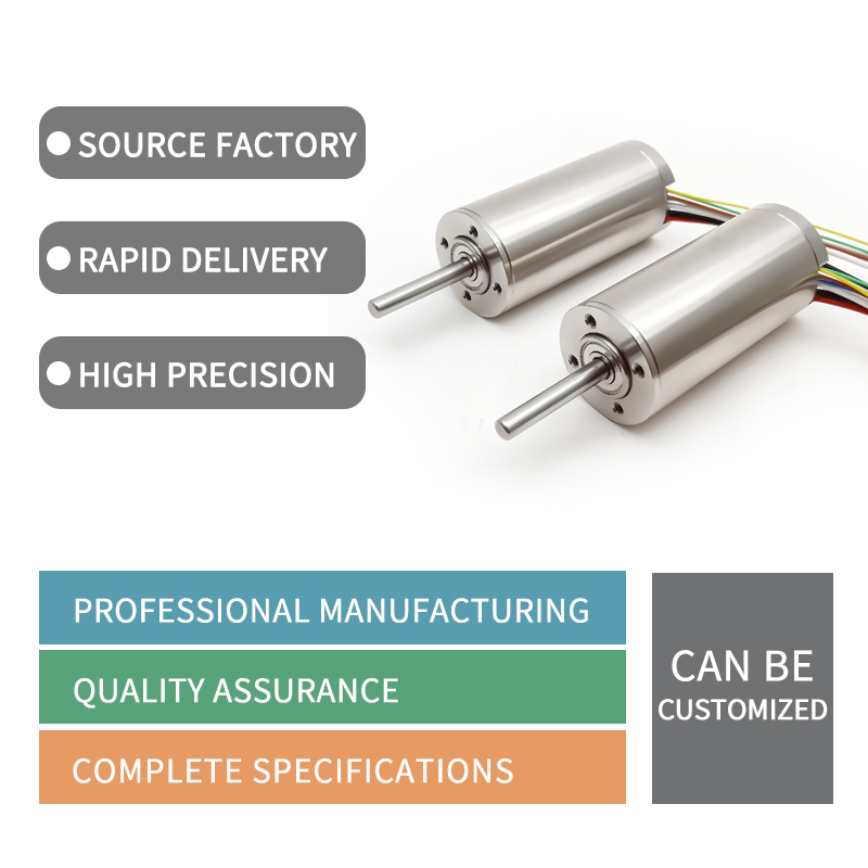 30mm High Precision 12V 24V Mini Slotless Motor Micro Lower Noise Coreless Dc Brushless Motor