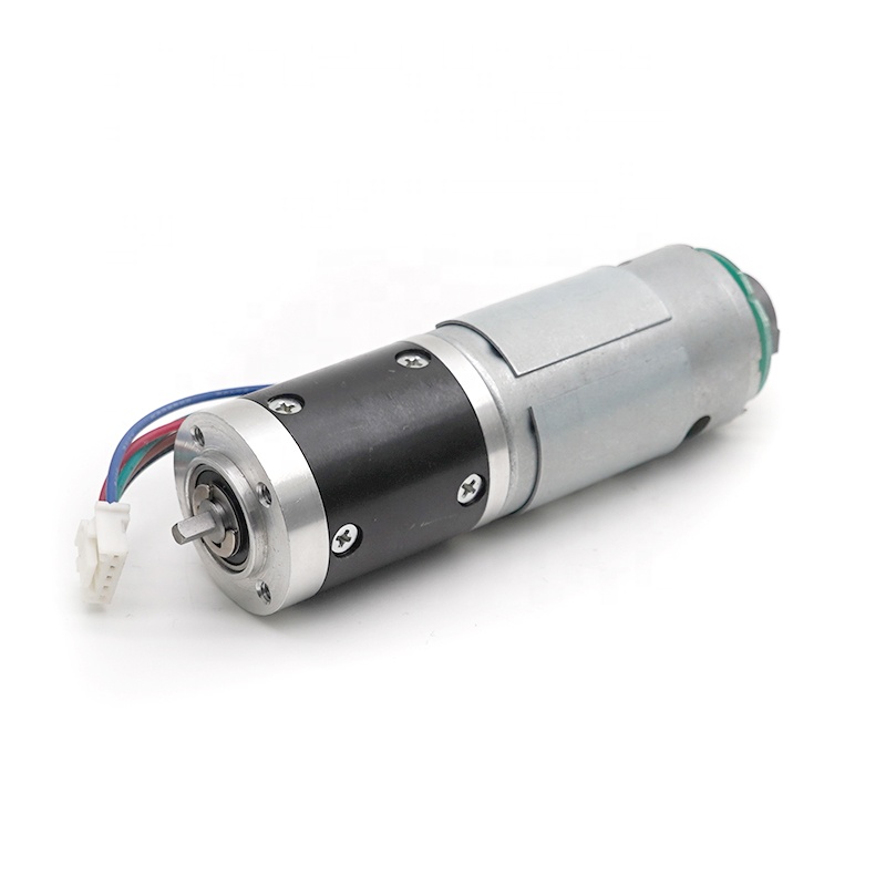 Factory Wholesale High Torque 310RPM Brush GMP28 28mm 12V Planetary DC Gear Motor With Encoder