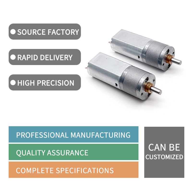 GM20-180SH 6v 12v 20mm Small Dc Gear Motor With Encoder