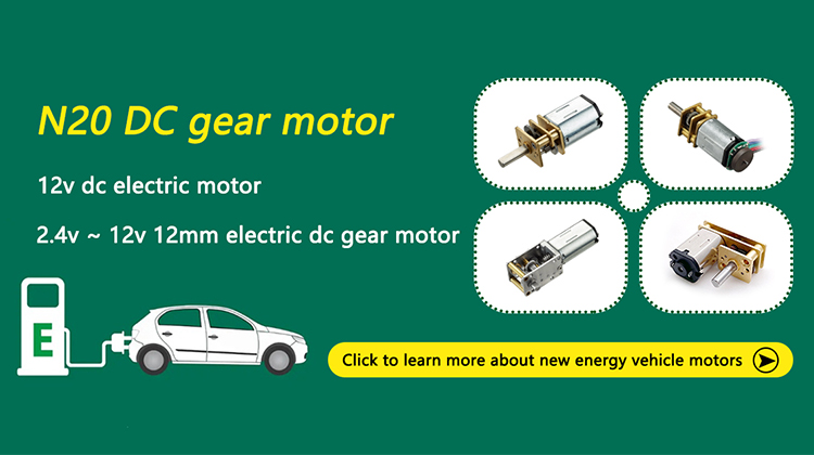 TT Motor N20 3.3v 5v 12v 12mm Gear Motor With Encoder Dc Brushed Motor for Robot