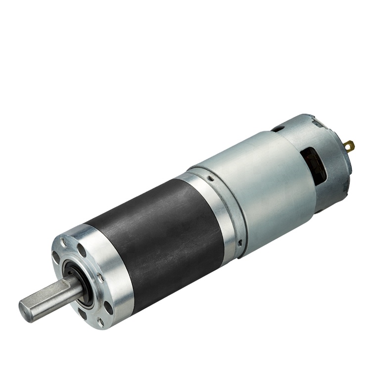China Supplier RoHS Certificate 775 12v 24v 24volt Dc Brush Gear Motor With 42mm Planetary Gearbox