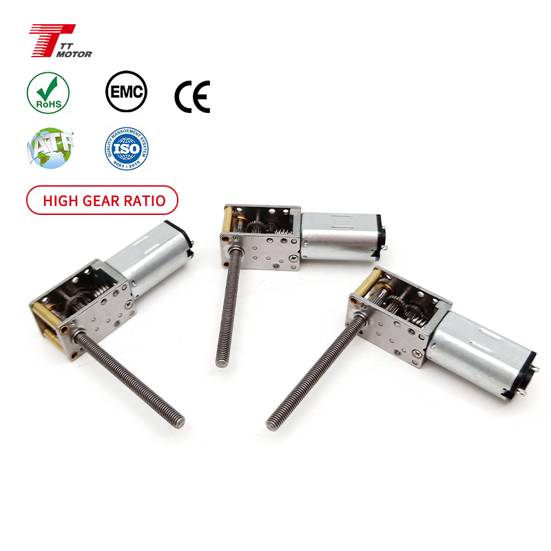 3v 5v 6v 9v 12v Micro Motor TWG1220-N30 High Speed Dc Worm Gear Motor With Encoder