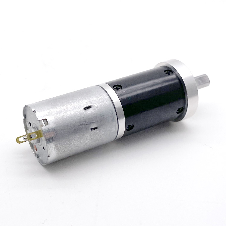 DC 12V 100RPM Planetary Gear Motor Output Shaft 25mm Diameter Gearbox High Torque Electric Micro Speed Reduction