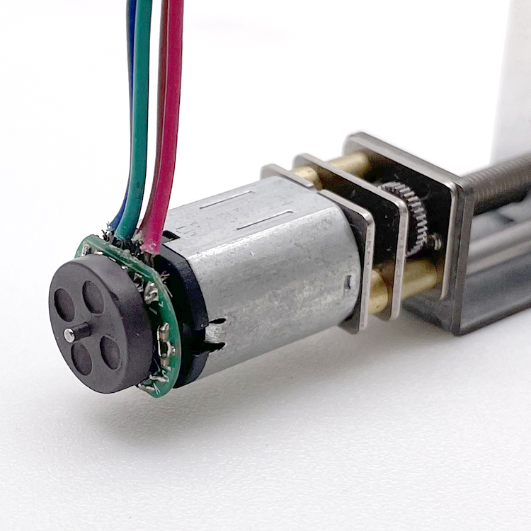 12mm 1000rpm 5 Volts Electric Dc Mini Gear N20 Permanent Magnet Motor With Magnetic Encoder