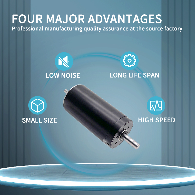 35mm Diameter 12v 24v 36v High Speed Dc Maxon Coreless Motor for Medical
