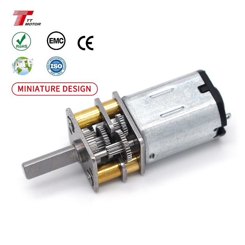 12mm Dc Electric Brush Motor N20 Geared Motor 12v With Encoder