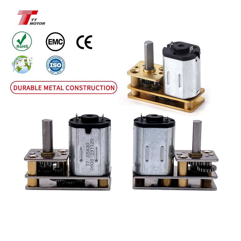 DC 6V N20 Mini Micro Gear Motor Encoder Hall Sensor 12mm Brushed Electric Gear Motor Permanent Magnet for Smart Home Fan Use